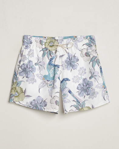 Herren | Neu im Onlineshop | Etro | Floral Printed Swim Shorts Light Grey