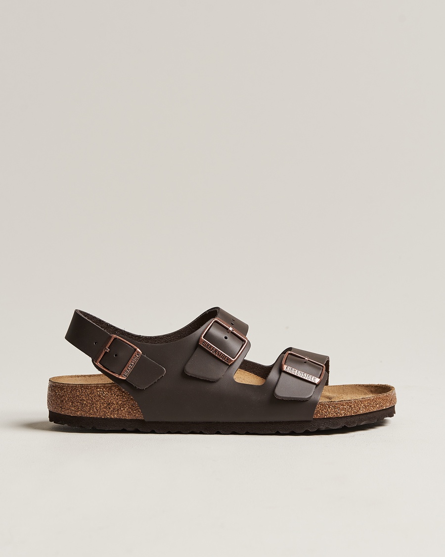 Herren | | BIRKENSTOCK | Milano Classic Footbed Dark Brown Leather