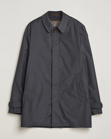 Herren | Mäntel | MooRER | Waterproof Detachable Liner Tech Coat Dark Grey