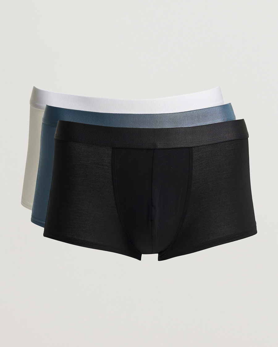 Herren | Kleidung | CDLP | 3-Pack Boxer Trunk Black/Steel/White