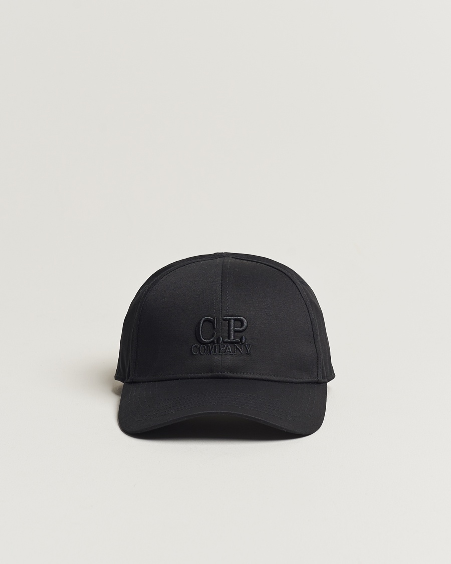 Herren | Accessoires | C.P. Company | Cotton Gabardine Cap Black