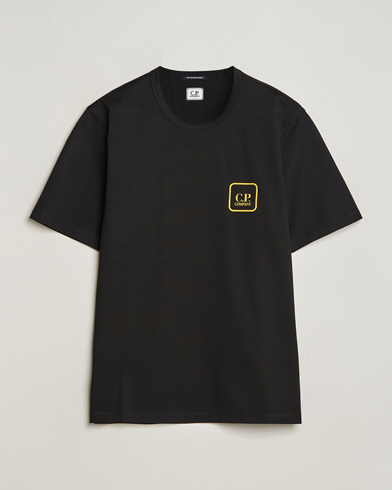 Herren |  | C.P. Company | Metropolis Mercerized Jersey Back Logo T-Shirt Black