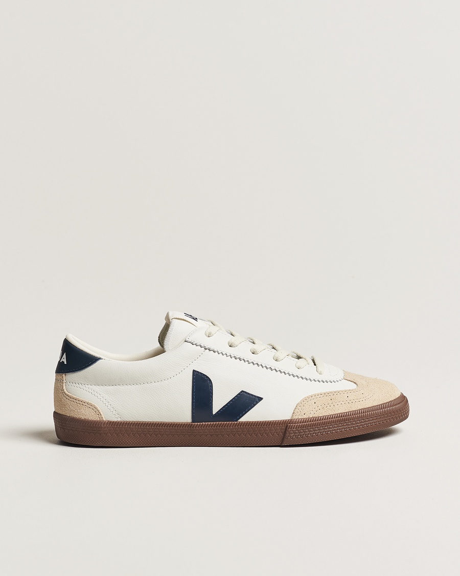 Veja Volley Sneaker White/Nautico Bark – Weiß