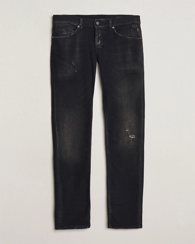  George Distressed Jeans Washed Black