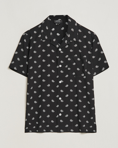 Herren |  | A.P.C. | Lloyd Printed Paisley Resort Shirt Black