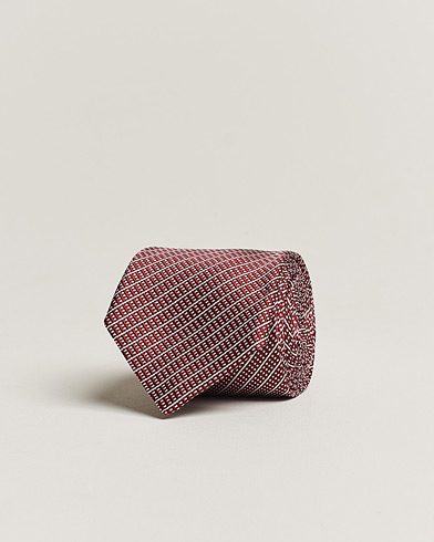 Herren |  | Giorgio Armani | Jacquard Silk Tie Ruby