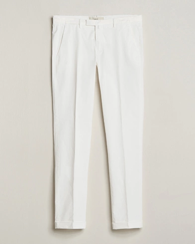 Herren |  | Briglia 1949 | Slim Fit Cotton Stretch Chinos White