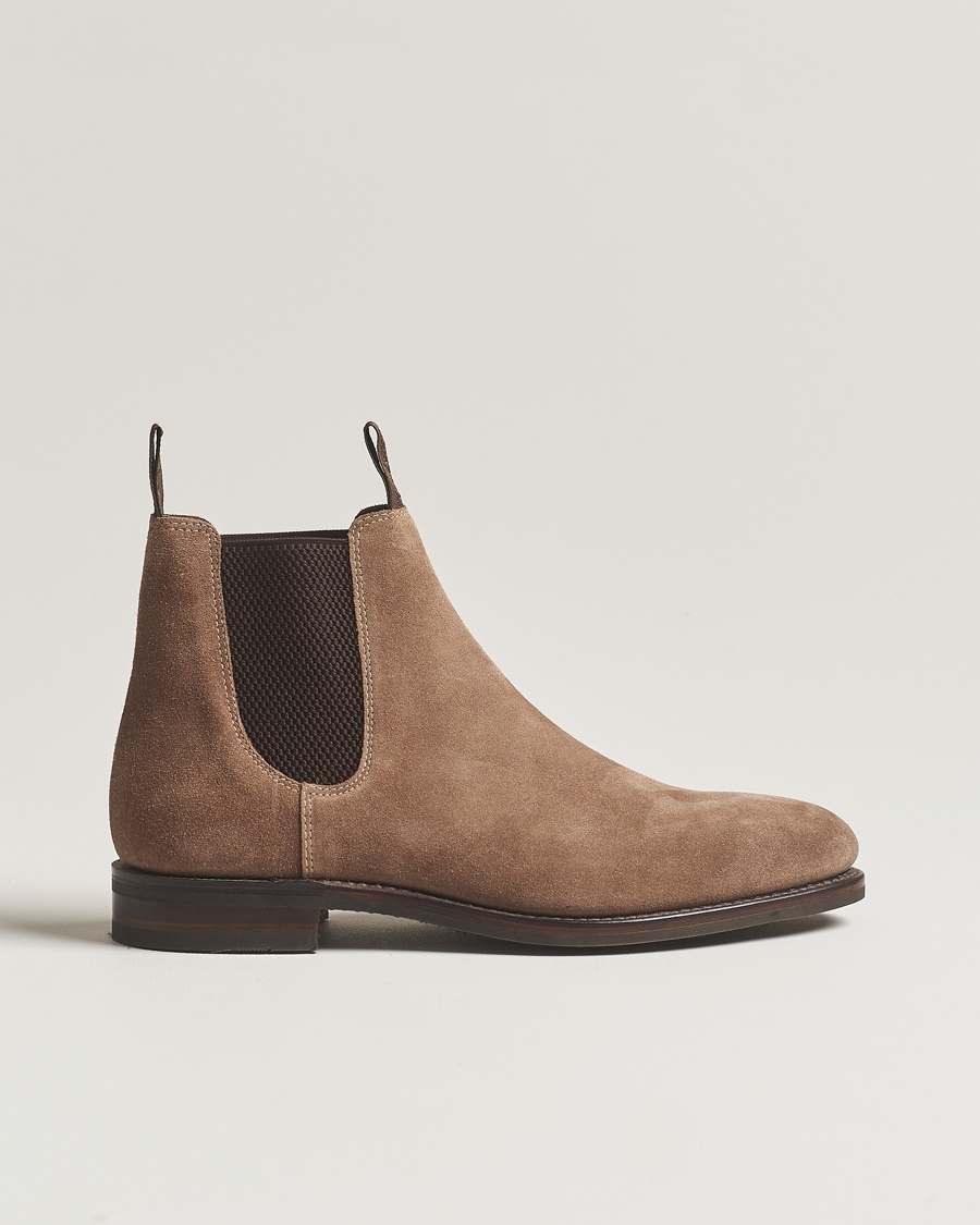 Herren | Loake 1880 | Loake 1880 | Emsworth Chelsea Boot Flint Suede