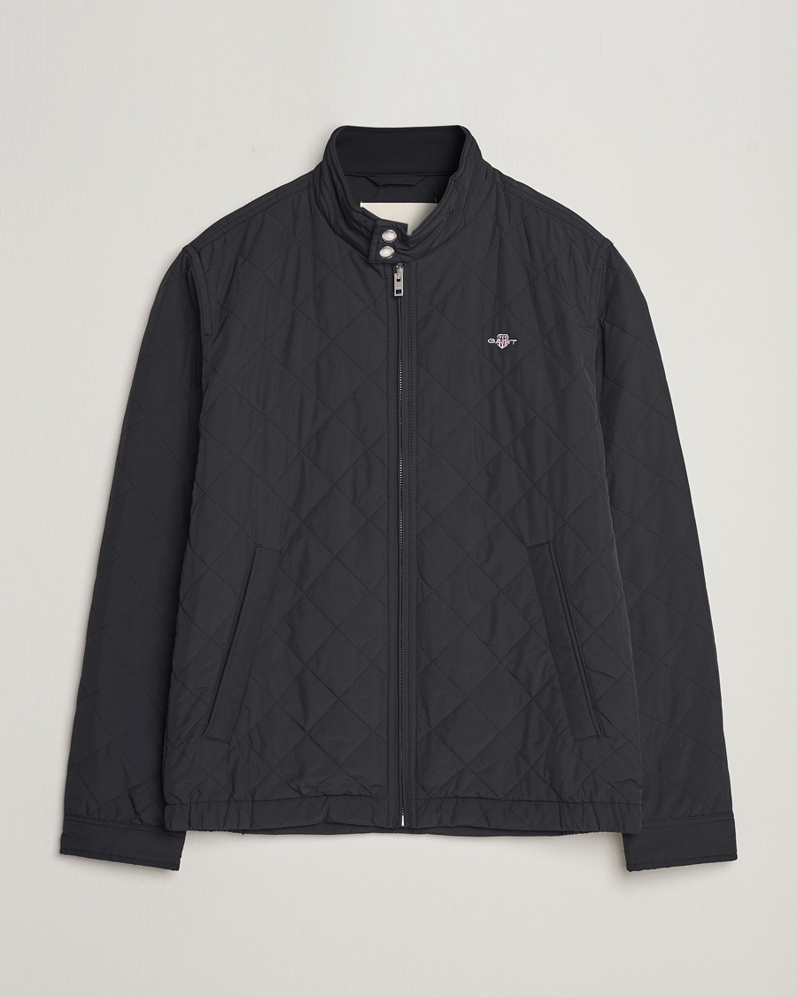 GANT The Quilted Windcheater Black – Schwarz