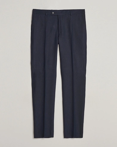 Herren | Neu im Onlineshop | Morris | Bobby Linen Suit Trousers Navy