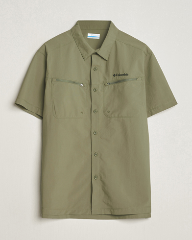 Herren | Active | Columbia | Mountaindale Short Sleeve Outdoor Shirt Stone Green