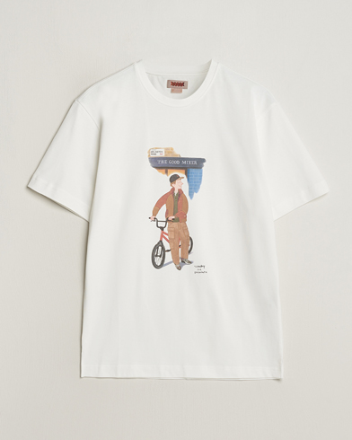Herren | Baracuta | Baracuta | Slowboy Arlington Cotton T-Shirt Off White