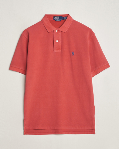  Heritage Mesh Polo Red