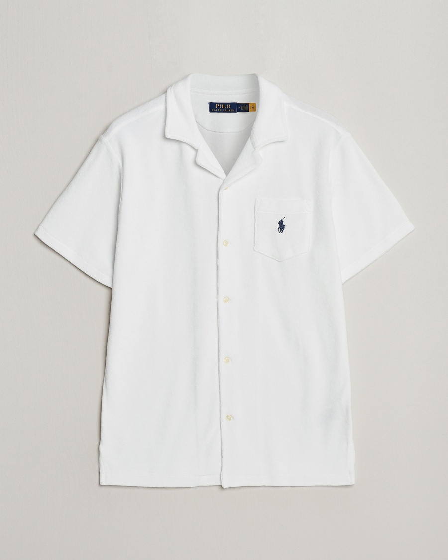 Herren | Hemden | Polo Ralph Lauren | Cotton Terry Short Sleeve White