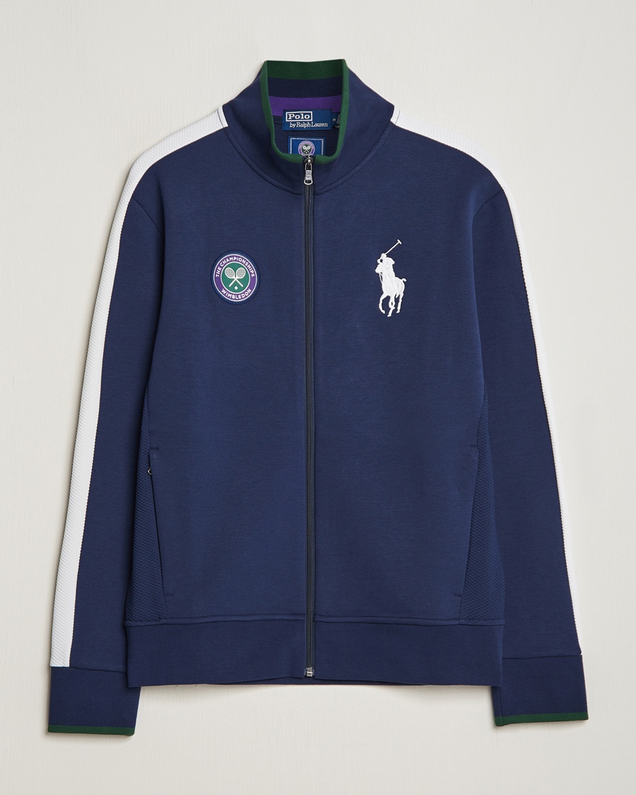 Herren | | Polo Ralph Lauren | Wimbledon Full Zip Navy/White