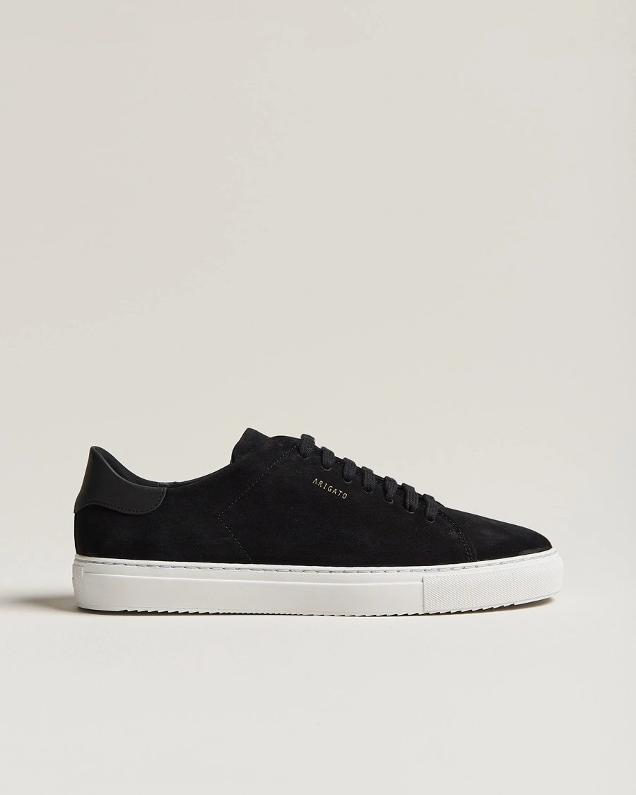 Herren | Schwarze Sneakers | Axel Arigato | Clean 90 Suede Sneaker Black