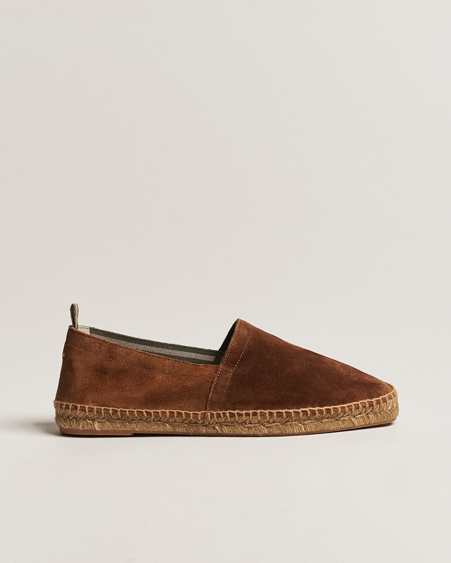 Castañer Pablo Casual Suede Espadrilles Cuero – Braun
