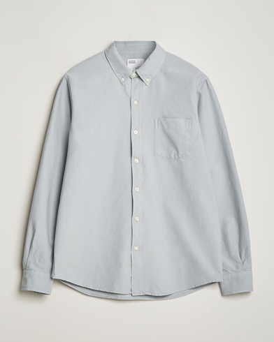 Herren |  | Colorful Standard | Classic Organic Oxford Button Down Shirt Cloudy Grey