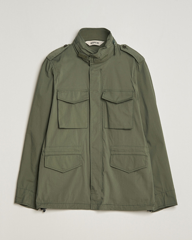 Herren |  | Aspesi | Lightweight Cotton Field Jacket Military