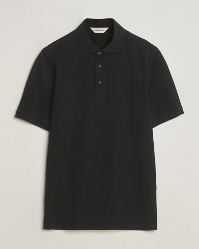 Herren | Kleidung | Gran Sasso | Washed Polo Black