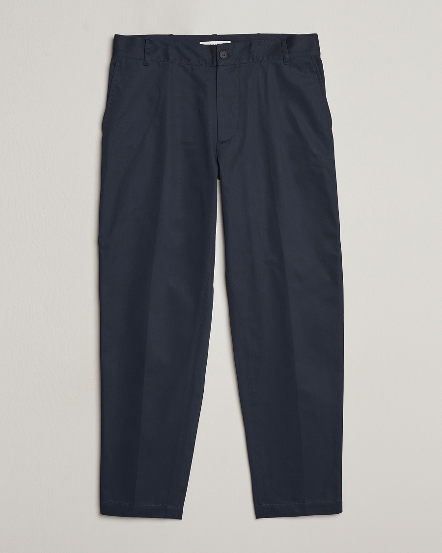 Herren | Chinos | Maison Kitsuné | Straight Chino Deep Navy
