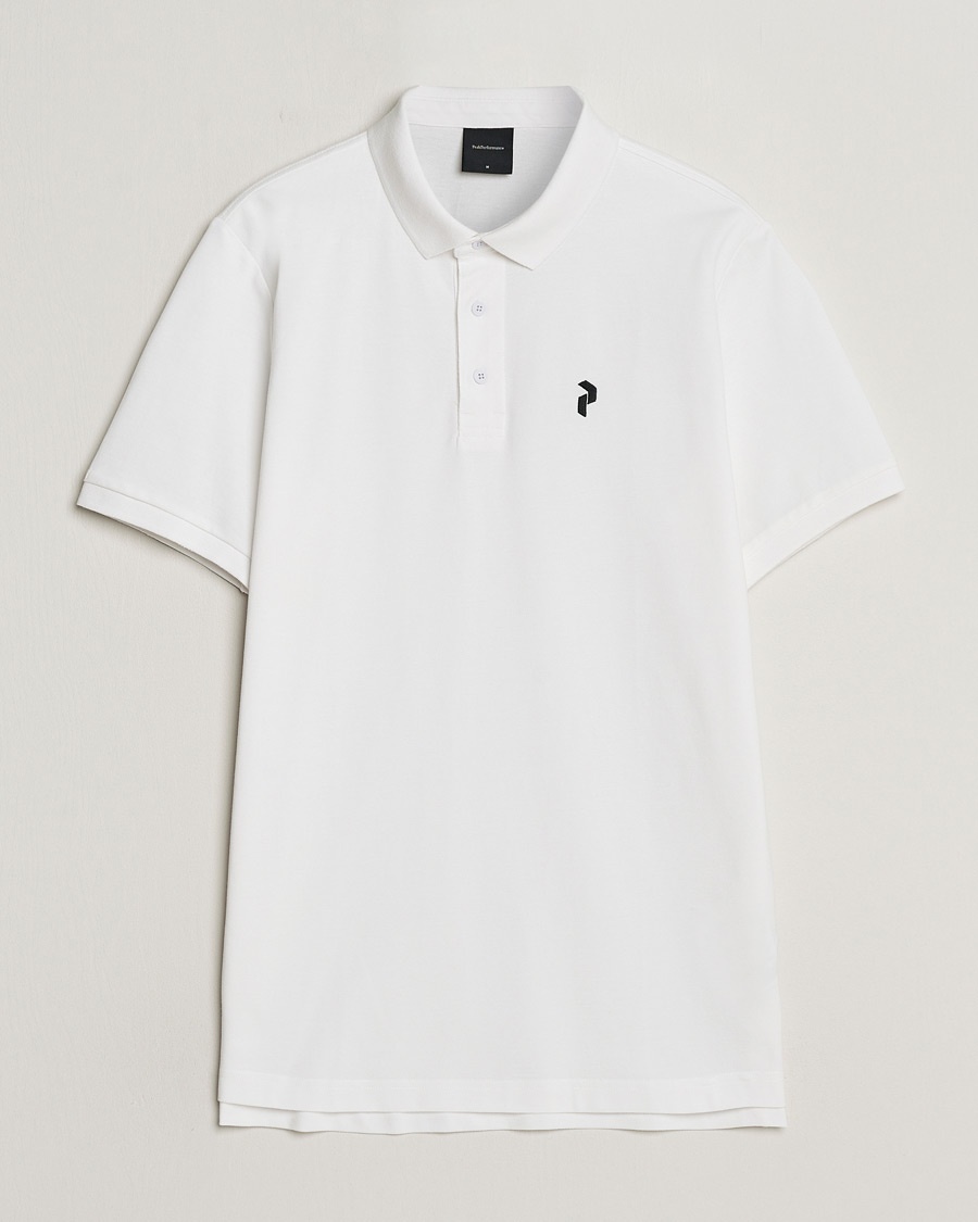 Peak Performance Classic Cotton Polo White – Weiß