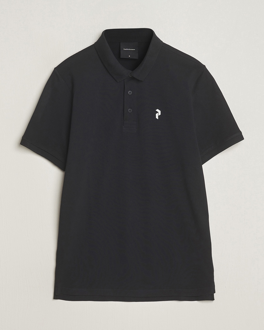 Herren | Peak Performance | Peak Performance | Classic Cotton Polo Black