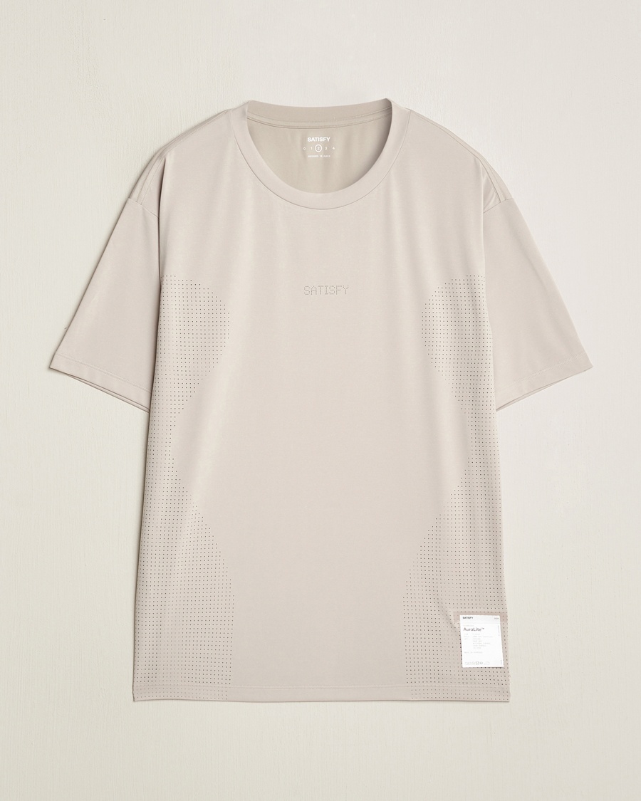 Herren | Funktions T-Shirts | Satisfy | AuraLite Air T-Shirt Mineral Dolomite