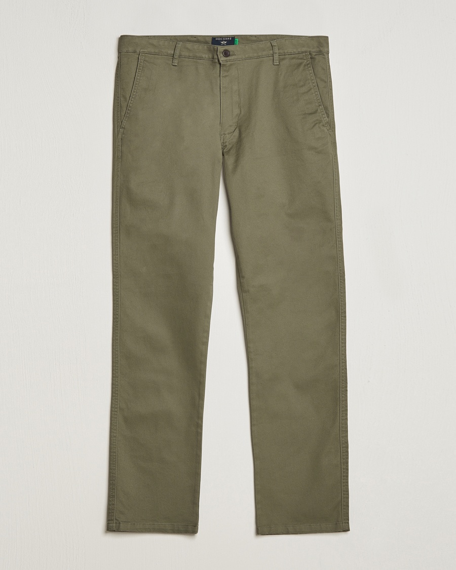 Dockers Original OPP Slim Twill Stretch Chino Camo – Grün