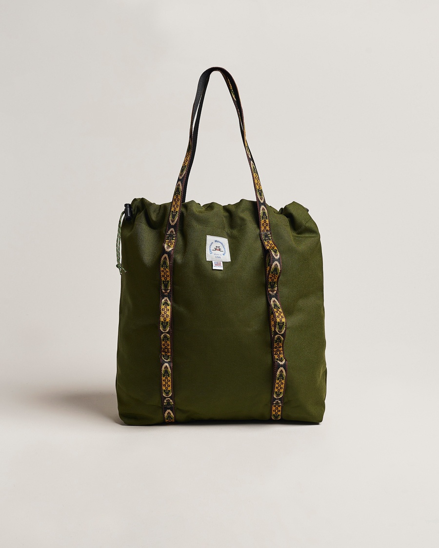 EVERGREEN WORKS X BEAMS Japan Tote Bag (White X Indigo)