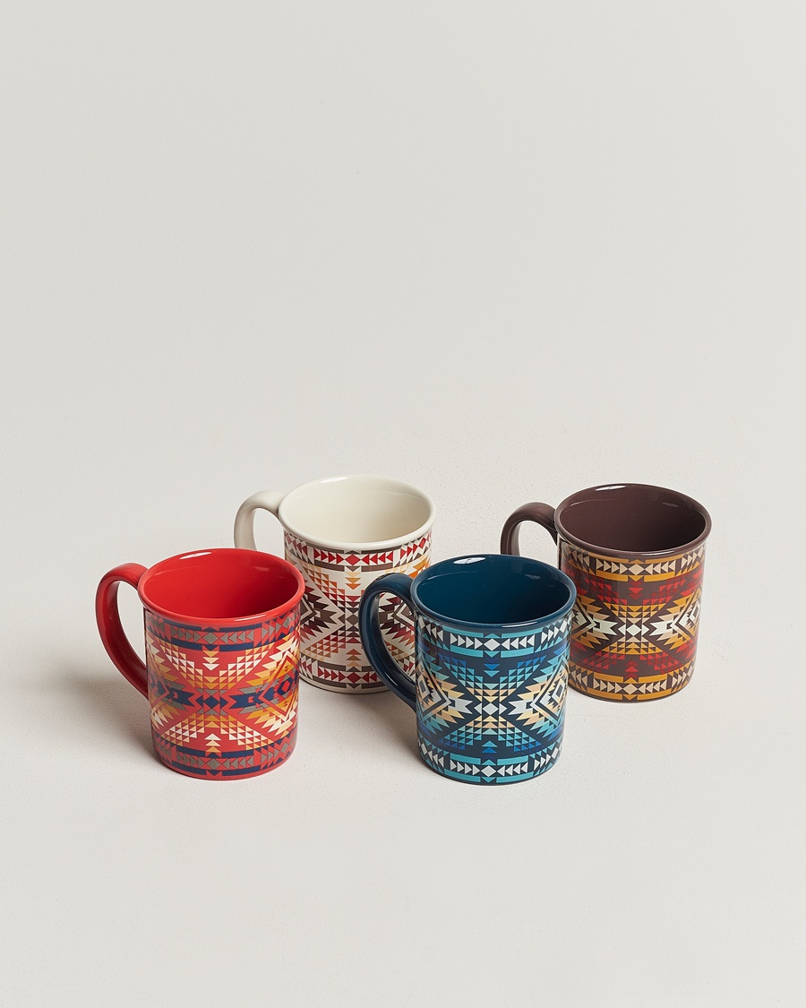 Pendleton 4-Pack Ceramic Mug Set Smith Rock – Mehrfarbig