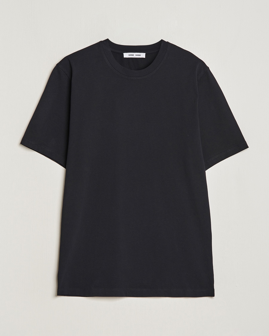 Herren | T-Shirts | Samsøe Samsøe | Christian T-shirt Black