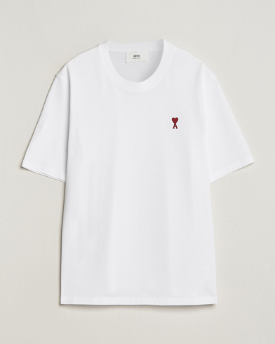 Herren | AMI | AMI | Heart Logo T-Shirt White
