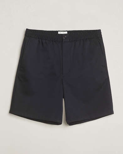 Herren | AMI | AMI | Cotton Drawstring Shorts Black