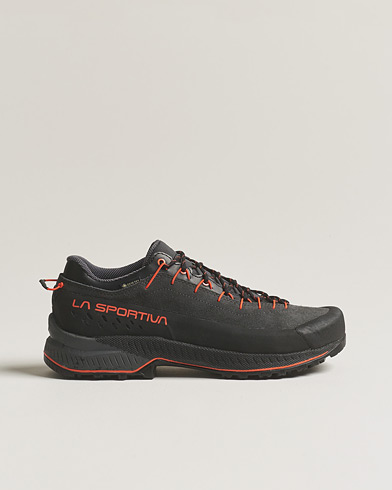 Herren | Trail Sneaker | La Sportiva | TX4 Evo GTX Hiking Shoes Carbon/Cherry Tomato