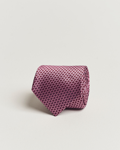  Microstructure Silk Tie Pink