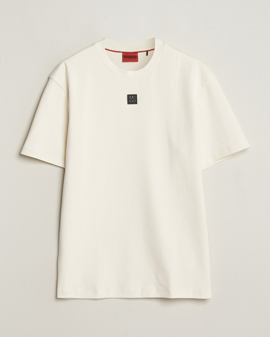 Herren | Kleidung | HUGO | Dalile Logo Crew Neck T-Shirt Open White
