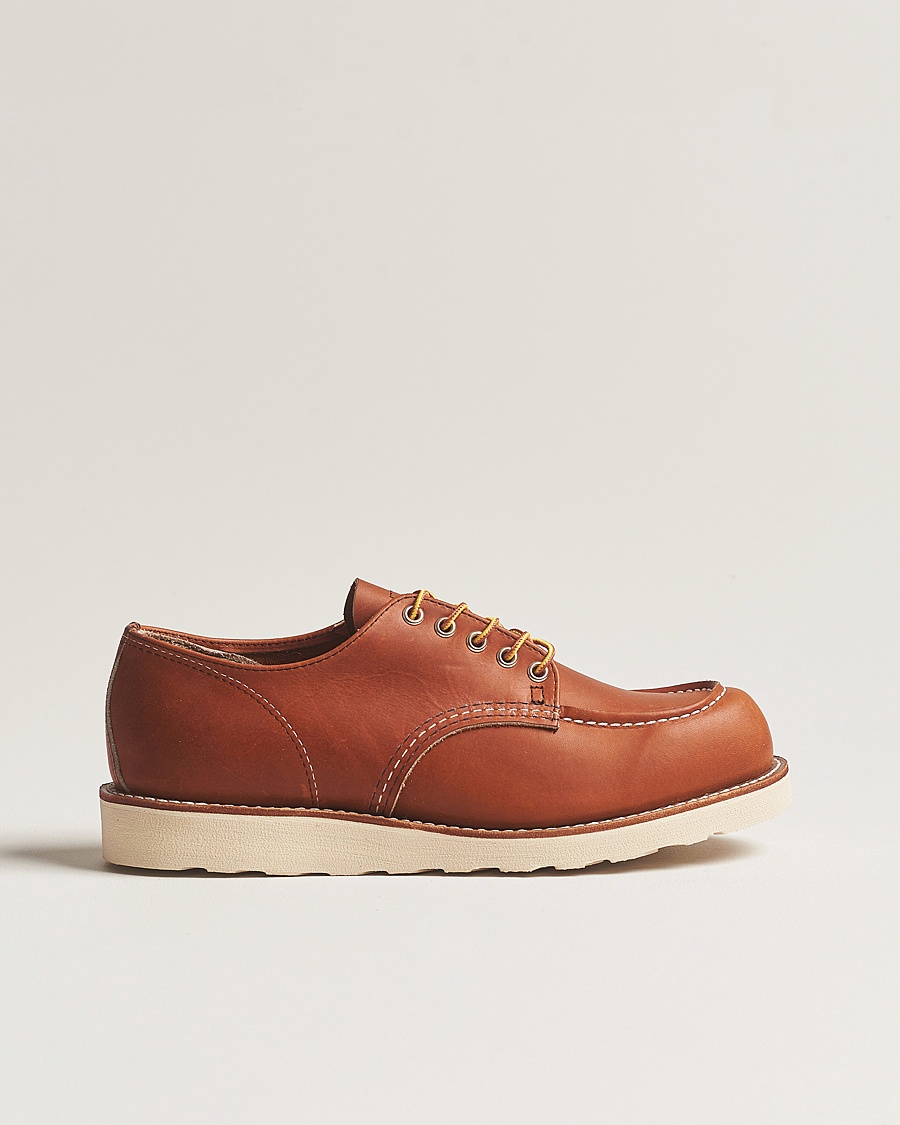 Red Wing Shoes Moc Toe Oxford Oro Legacy Leather – Braun