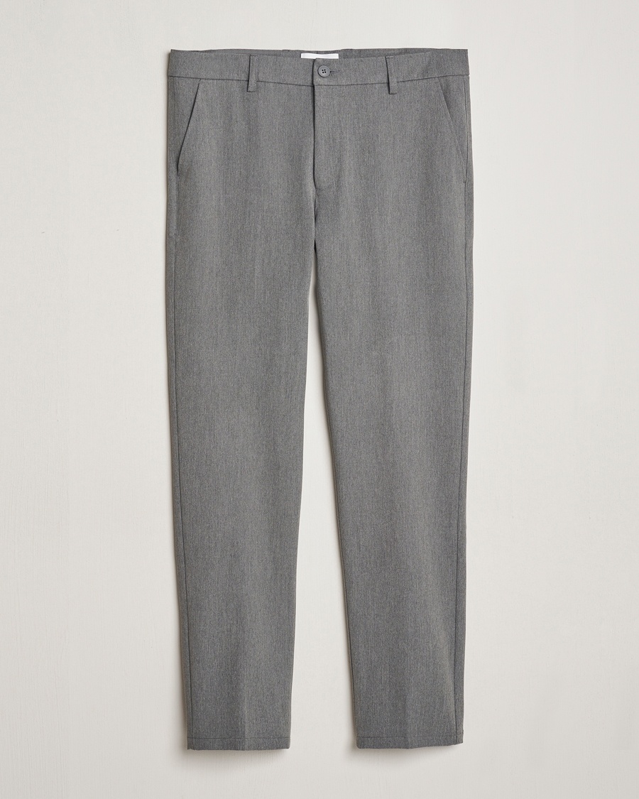 Herren | LES DEUX | LES DEUX | Como Reg Suit Pants Grey Melange