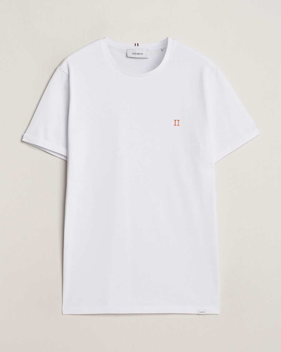 LES DEUX Nørregaard Cotton T-Shirt White – Weiß
