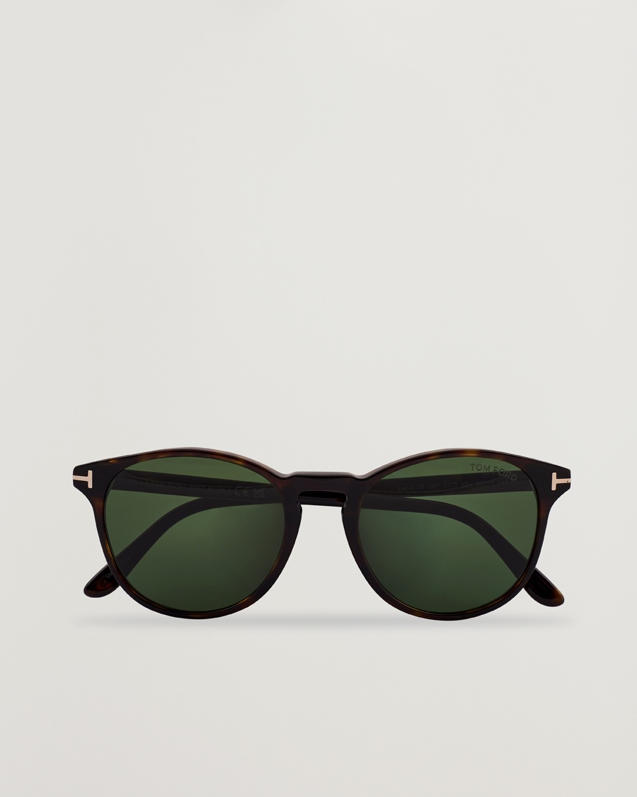 Tom Ford Lewis FT1097 Sunglasses Dark Havana/Green – Braun