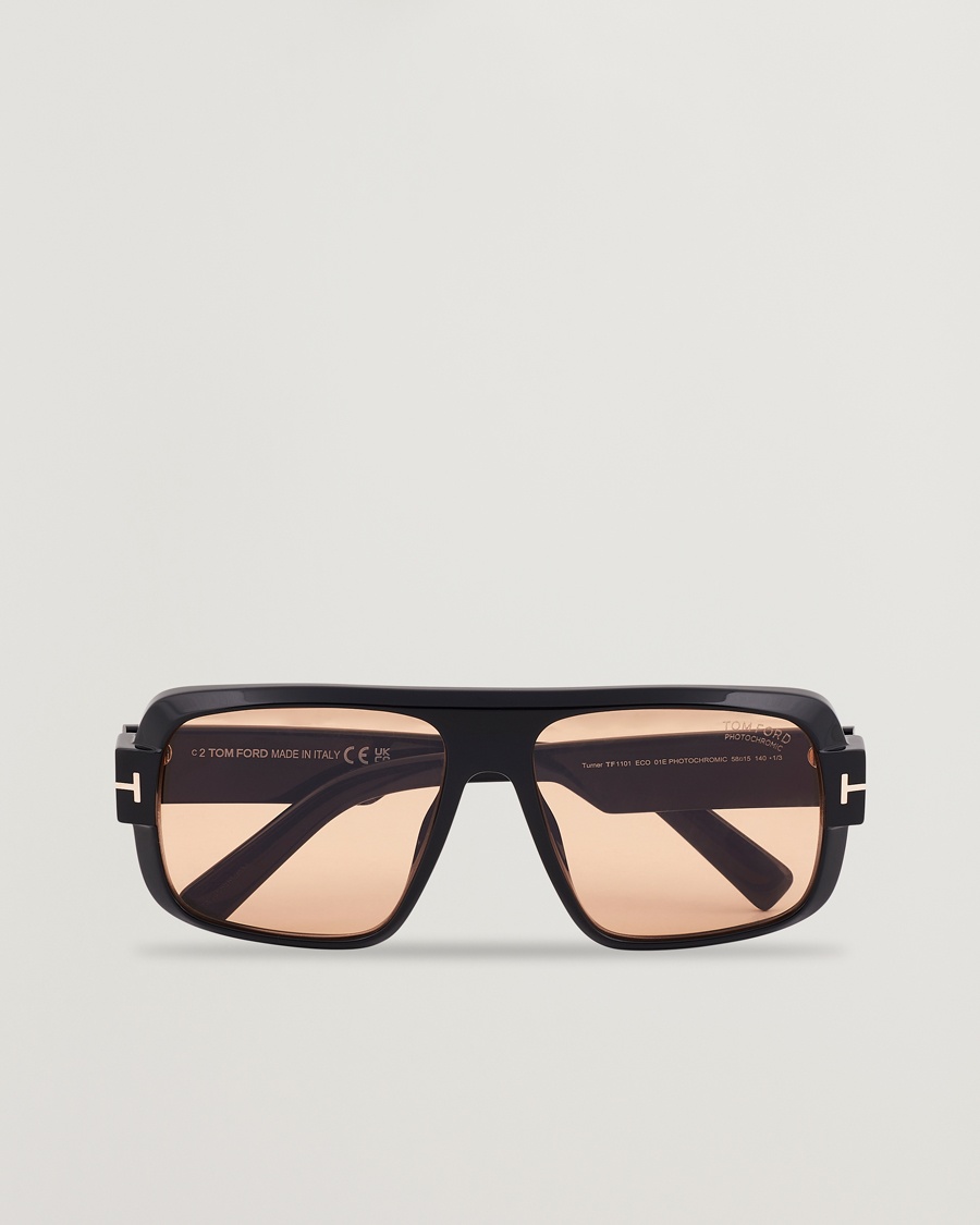 Tom Ford Turner FT1101 Sunglasses Black/Brown – Schwarz