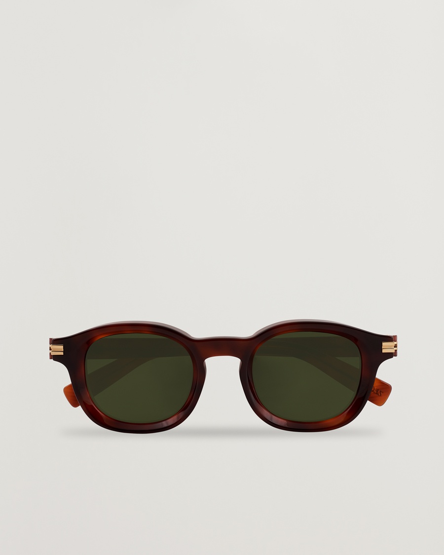 Zegna EZ0229 Sunglasses Dark Havana/Green – Braun