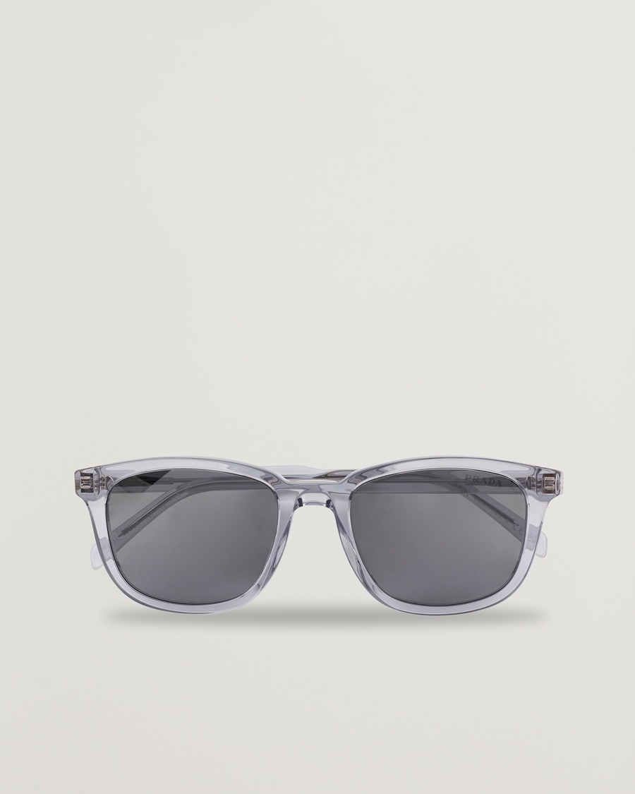 Prada Eyewear Prada 0PR A21S 53 Transparent Azure – Grau