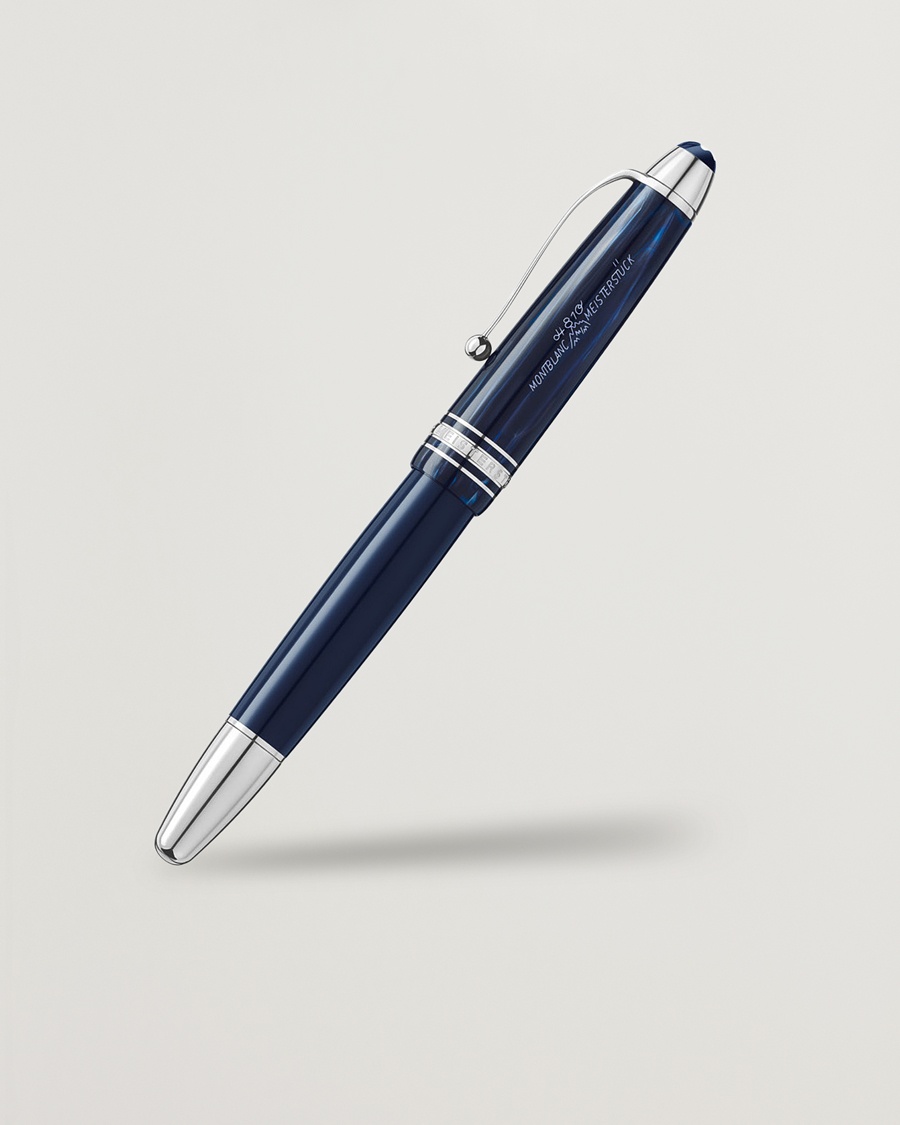 Montblanc Meisterstück Precious Resin FP LeGrand F Blue – Blau
