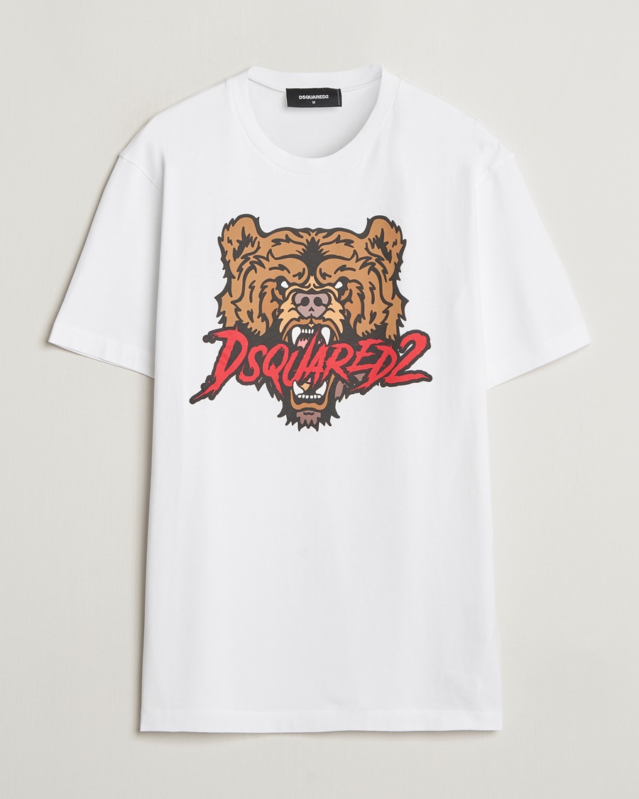 Herren | Kleidung | Dsquared2 | Bear T-Shirt White