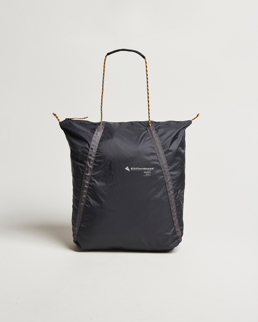 Klättermusen KlättermusenGebo 23L Lightweight TotebagRaven – Schwarz