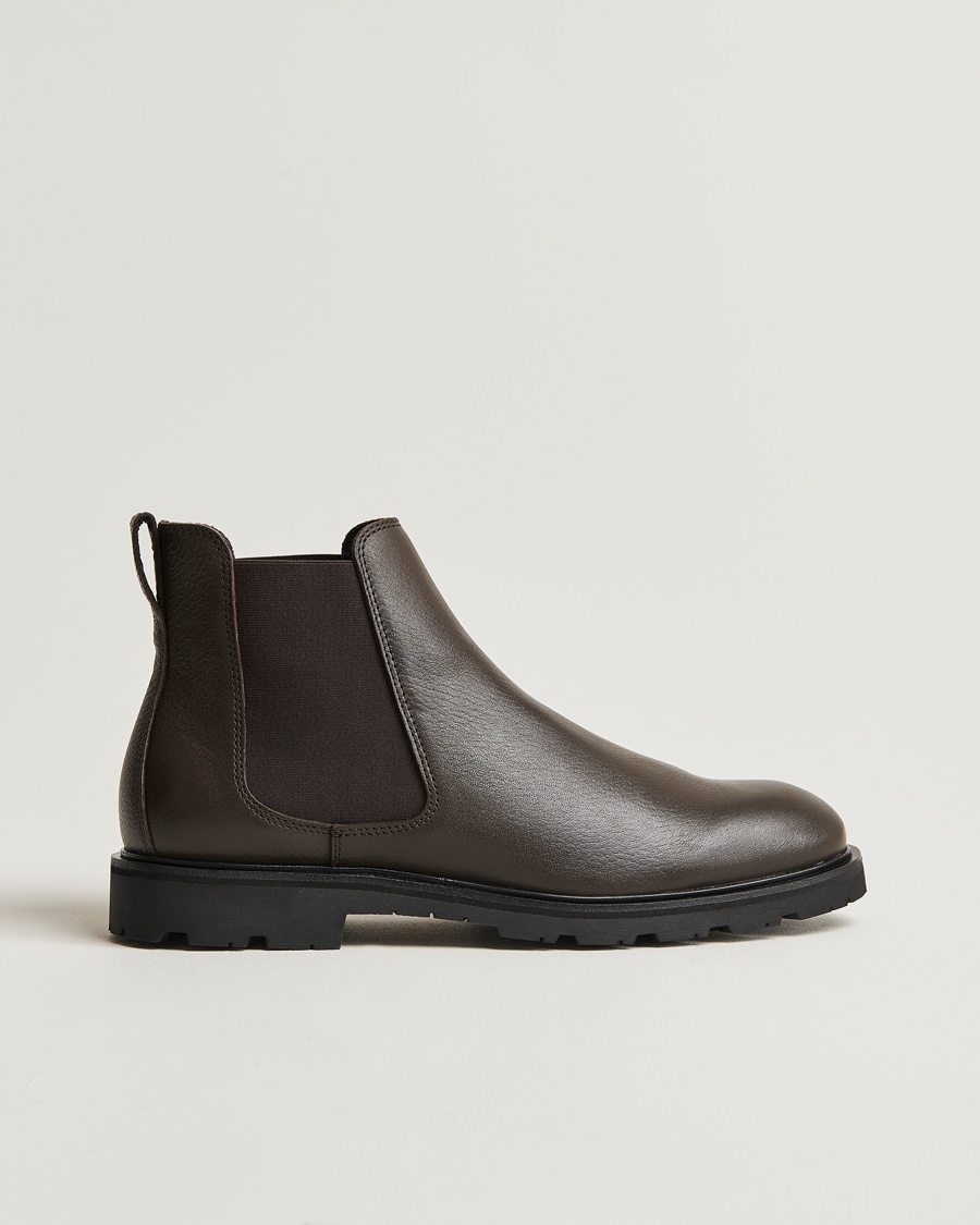 Herren | | UBR | Thunder Chelsea Leather Boot Dark Brown