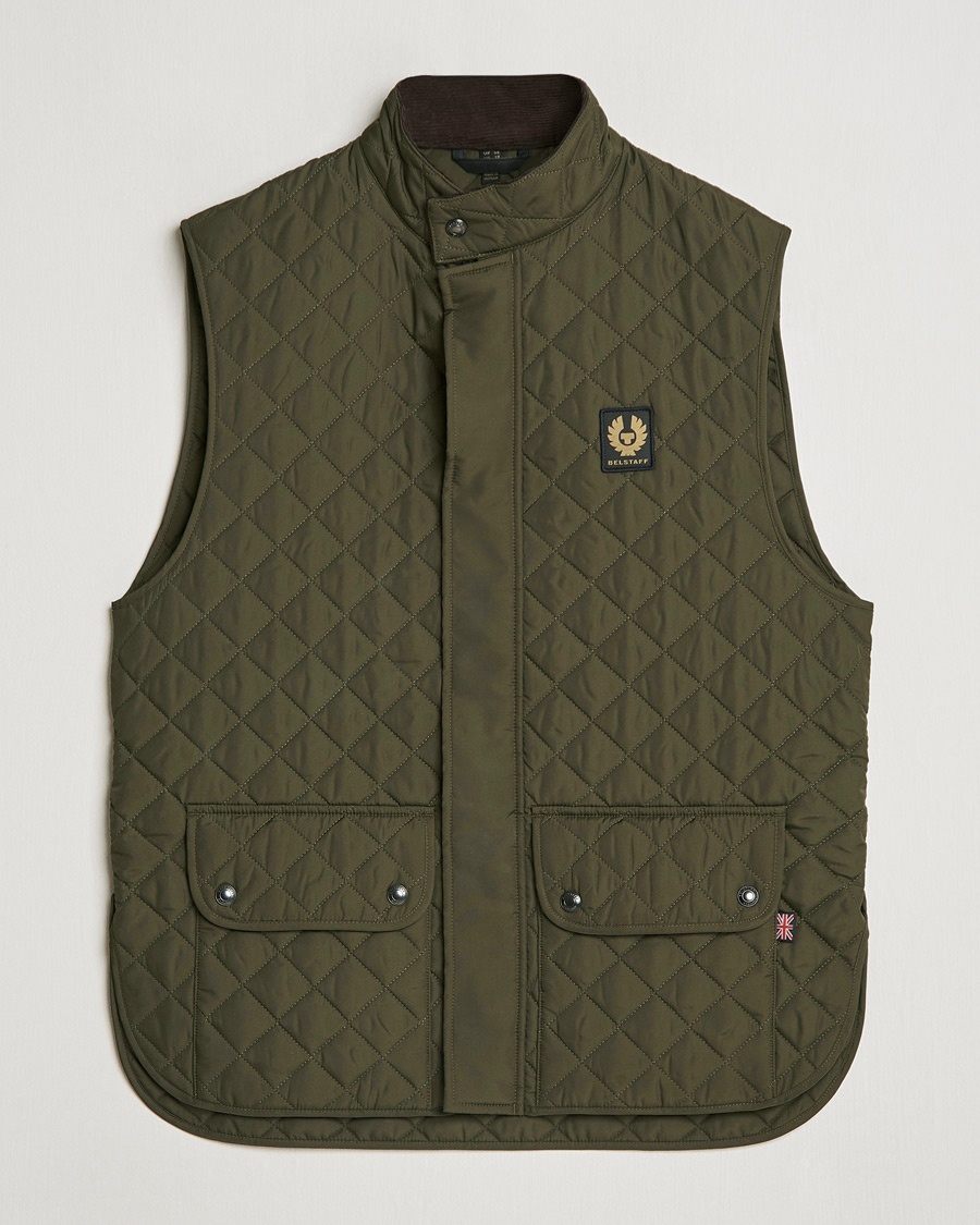Herren | Westen | Belstaff | Icon Gilet Faded Olive