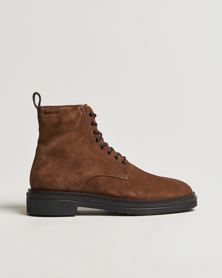 Herren | Winterschuhe | GANT | Boggar Suede Boot Warm Khaki